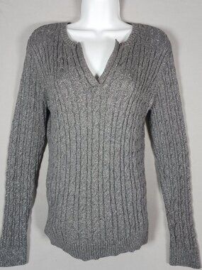 V-neck Fitted Sweater